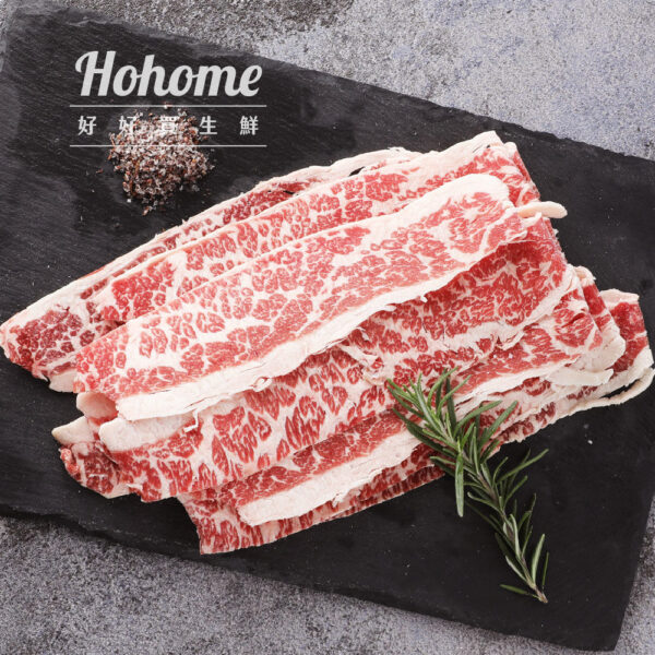 美國安格斯無骨牛小排肉片(100g)